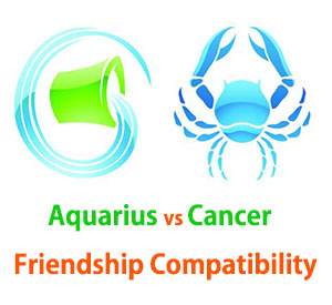Aquarius and Cancer Friendship Compatibility