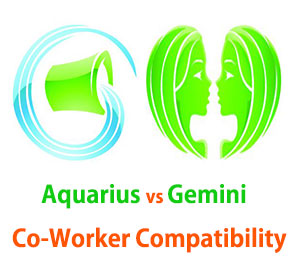 Aquarius and Gemini Co-Worker Compatibility 
