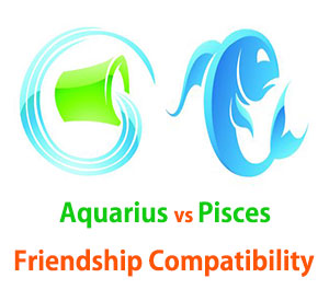 Aquarius and Pisces Friendship Compatibility
