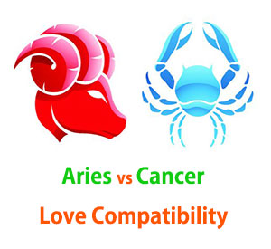 Aries and Cancer Love Compatibility