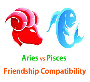 Aries and Pisces Friendship Compatibility