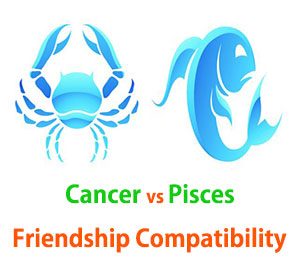 Cancer and Pisces Friendship Compatibility