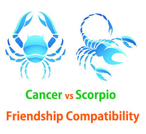 Cancer and Scorpio Friendship Compatibility