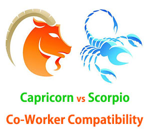 Capricorn and Scorpio Co-Worker Compatibility 