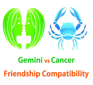 Gemini and Cancer Friendship Compatibility