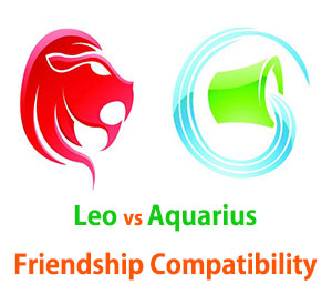 Leo and Aquarius Friendship Compatibility