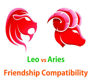 Leo and Aries Friendship Compatibility