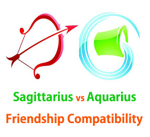 Sagittarius and Aquarius Friendship Compatibility