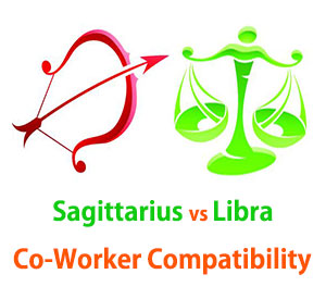 Sagittarius and Libra Co-Worker Compatibility 