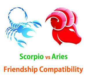 Scorpio and Aries Friendship Compatibility