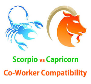 Scorpio and Capricorn Co-Worker Compatibility 