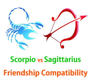 Scorpio and Sagittarius Friendship Compatibility