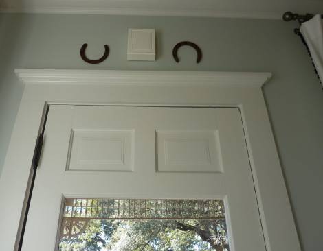 Horseshoes Behind my Front Door Horseshoes Behind my Front Door