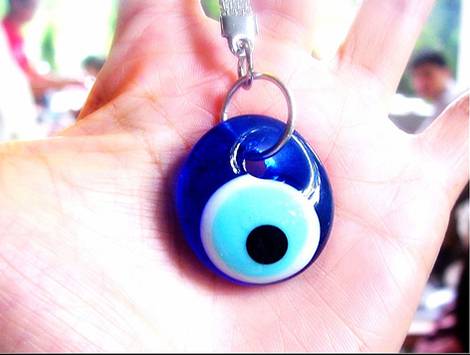 Protection Nazar Evil Eye Keychain