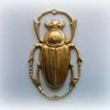 Scarab Beetle Charm