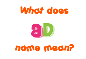 Meaning of Ad Name