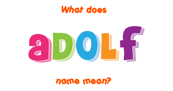 Is De Naam Adolf Verboden