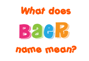 Meaning of Baer Name