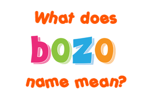 Meaning of Božo Name