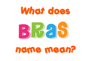 Meaning of Bras Name