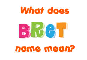Meaning of Bret Name