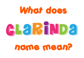 Meaning of Clarinda Name