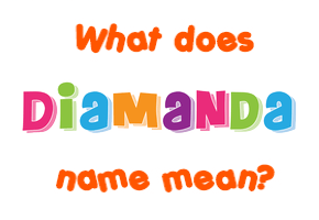 Meaning of Diamanda Name