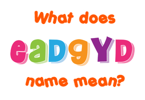Meaning of Eadgyð Name