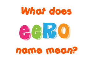 Meaning of Eero Name