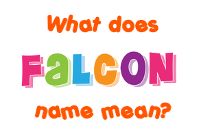 Meaning of Falcon Name