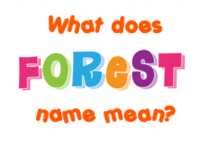 Meaning of Forest Name