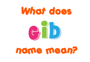 Meaning of Gib Name