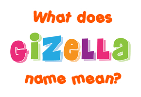 Meaning of Gizella Name