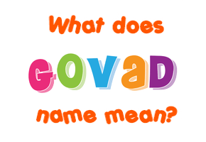 Meaning of Govad Name