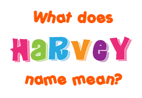 Meaning of Harvey Name