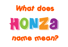 Meaning of Honza Name Meaning of Honza Name