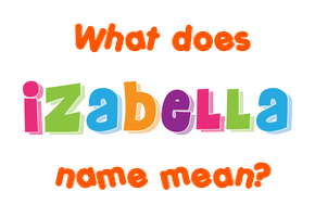 Meaning of Izabella Name