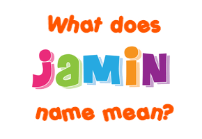 Meaning of Jamin Name
