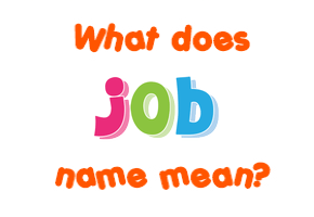 Meaning of Job Name