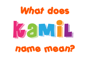 Meaning of Kamil Name