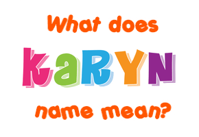 Meaning of Karyn Name