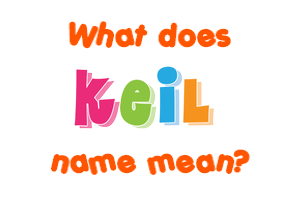 Meaning of Keil Name