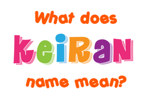 Meaning of Keiran Name