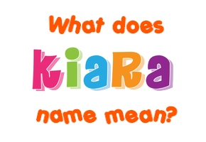 Meaning of Kiara Name