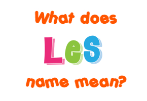 Meaning of Les Name