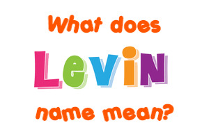 Meaning of Levin Name