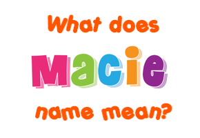 Meaning of Macie Name