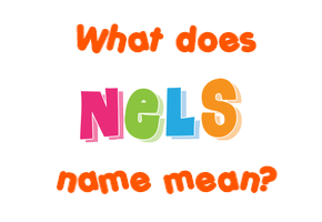 Meaning of Nels Name