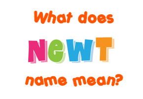 Meaning of Newt Name