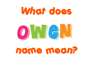 Meaning of Owen Name